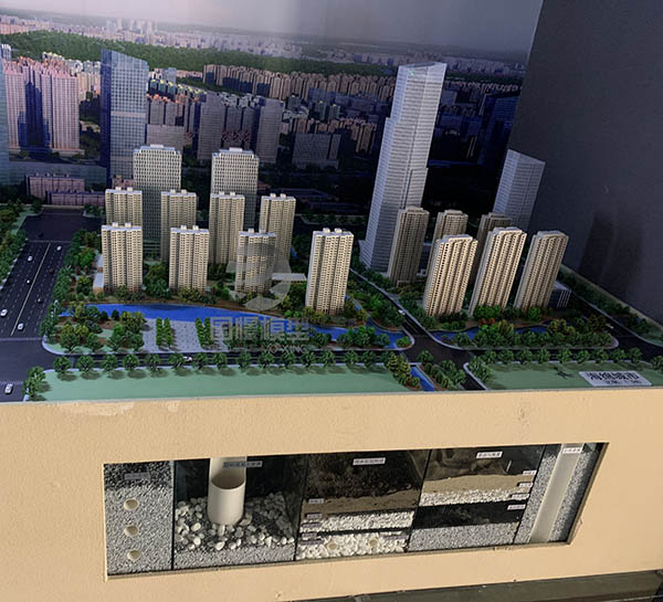 汪清县建筑模型